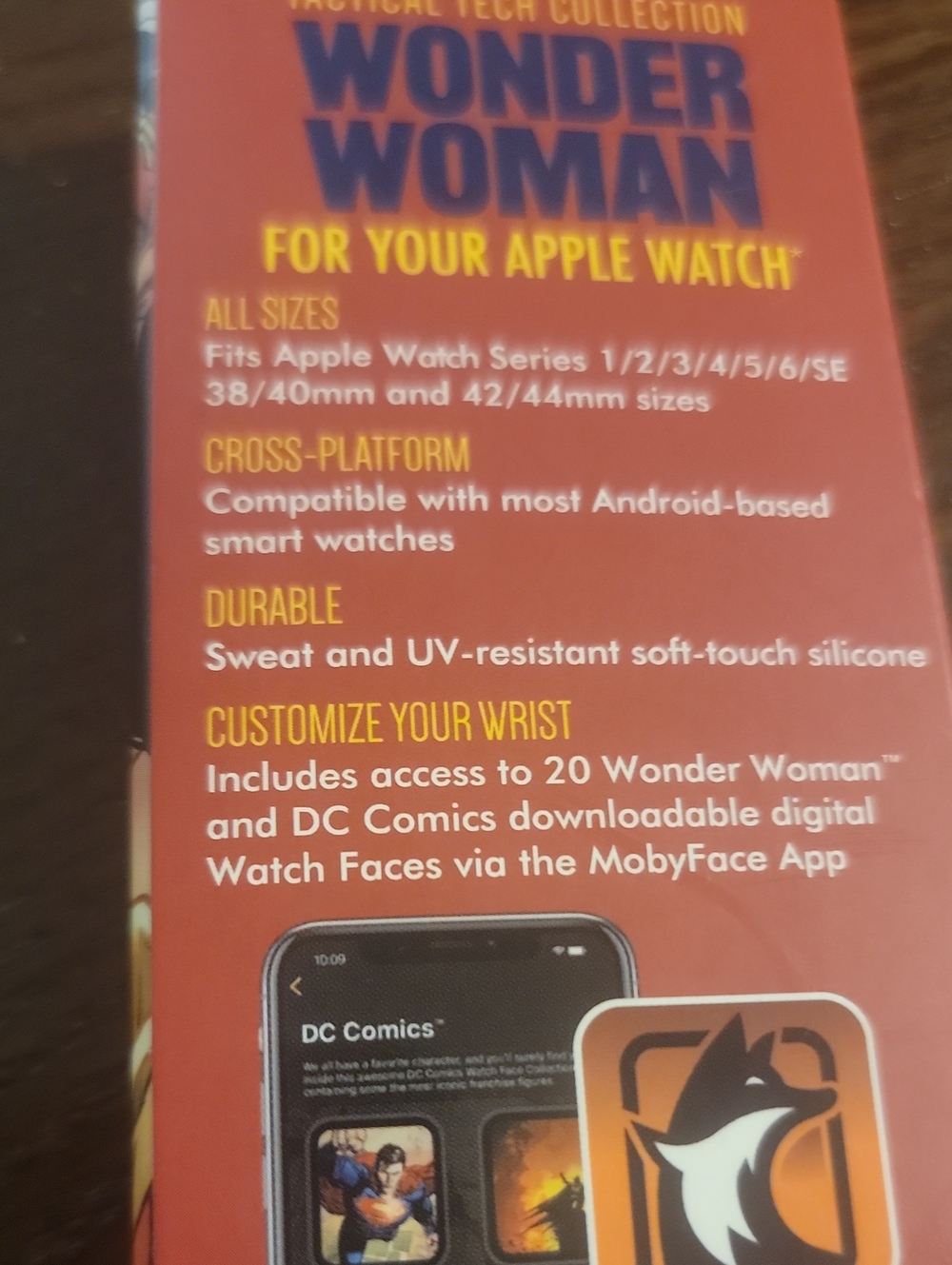 WONDER WOMAN WATCH BAND - Picture 4 of 4